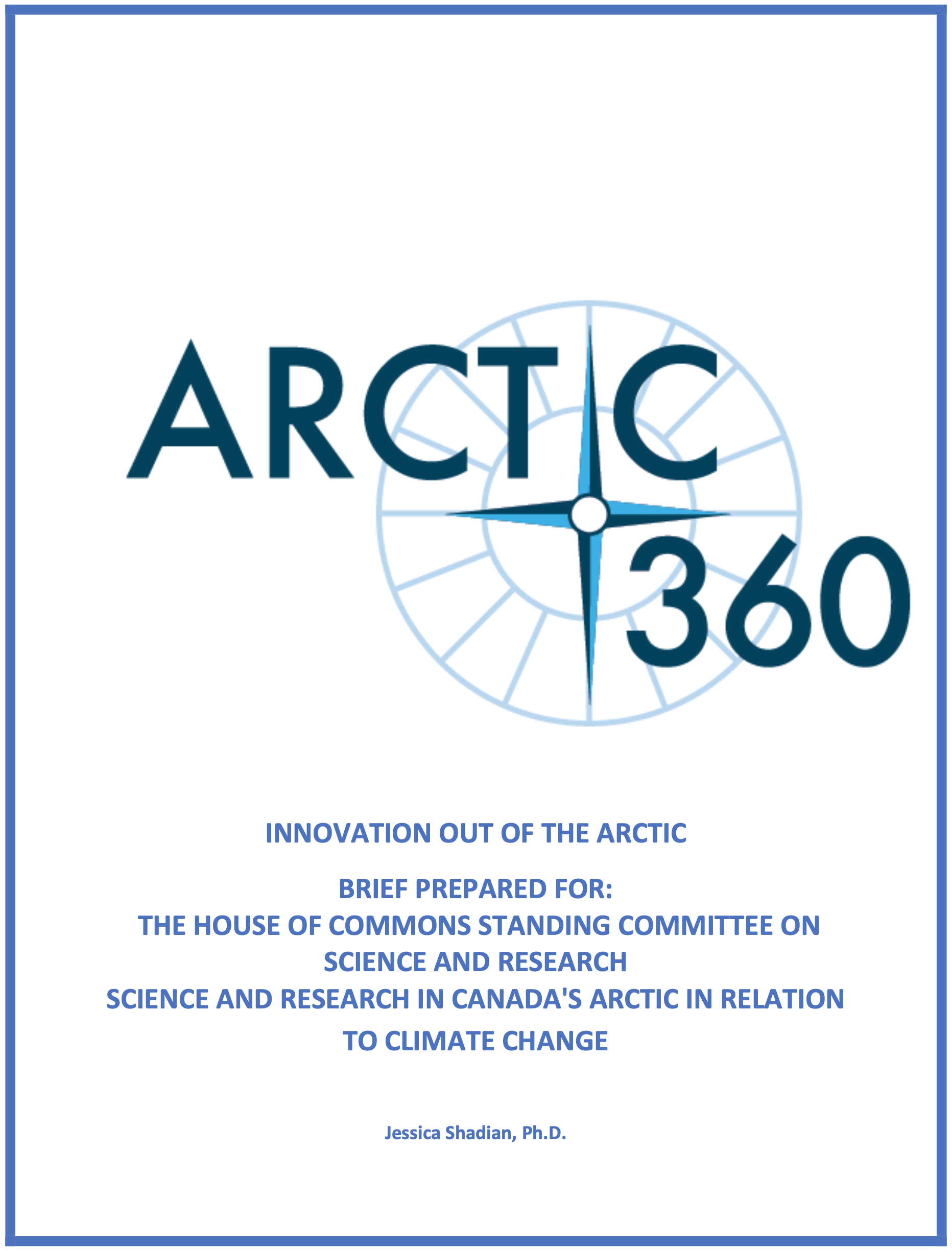 Arctic360 Reports